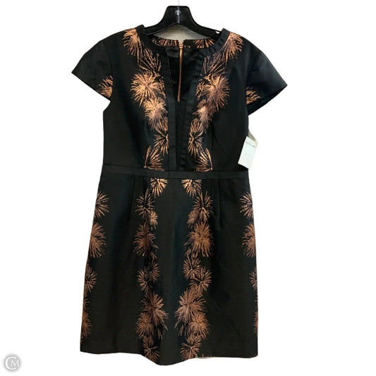 Dress Party Short By Ted Baker In Black & Gold, Size: M