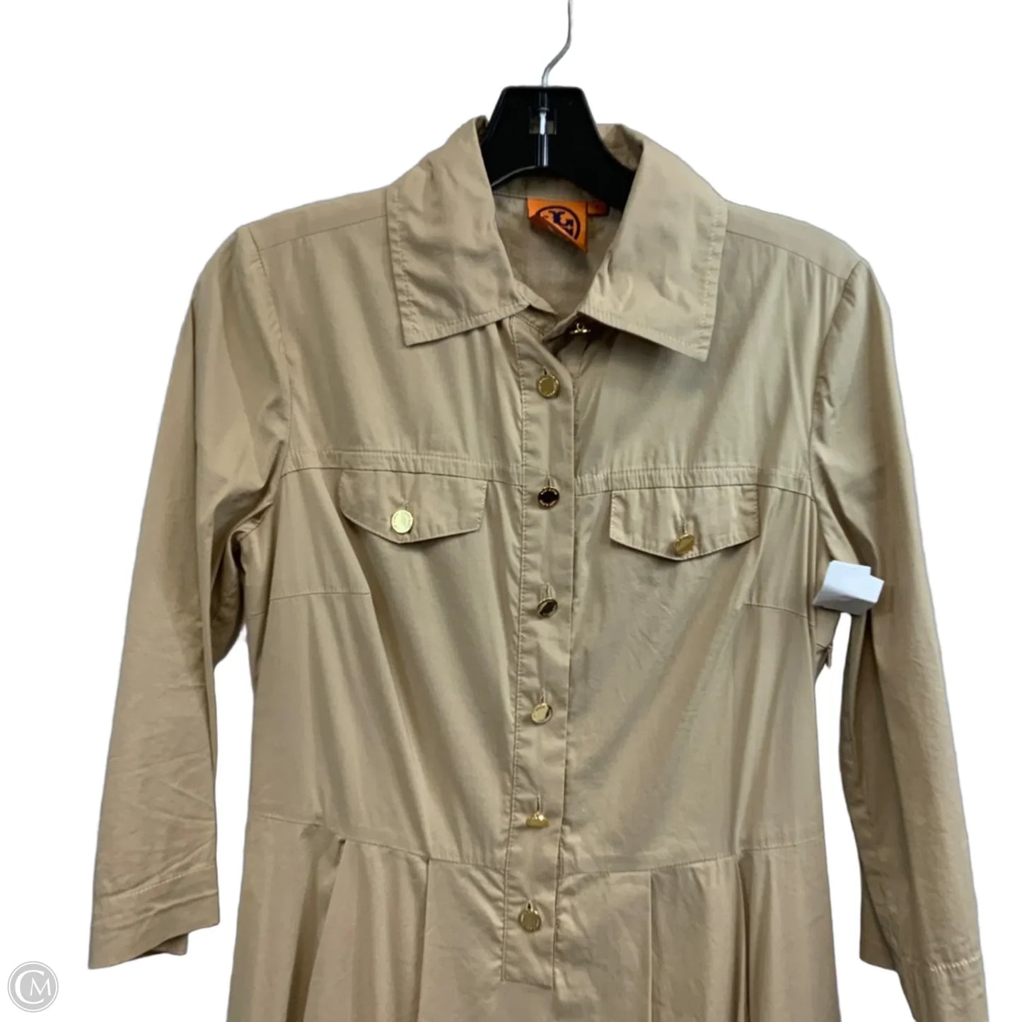 Dress Designer By Tory Burch In Tan, Size: S