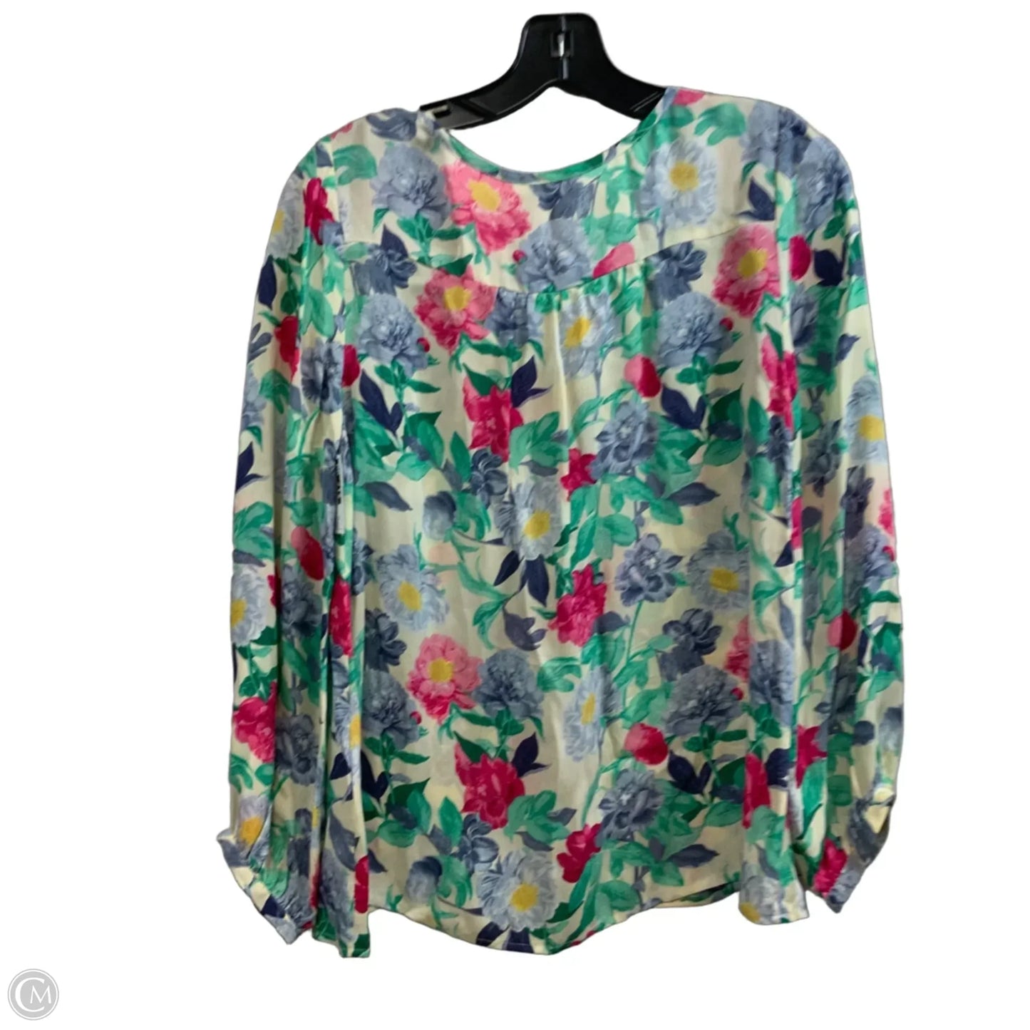 Blouse Long Sleeve By Joie In Green, Size: Xs