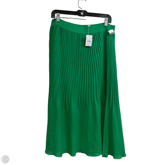 Skirt Midi By J. Crew In Green, Size: 14