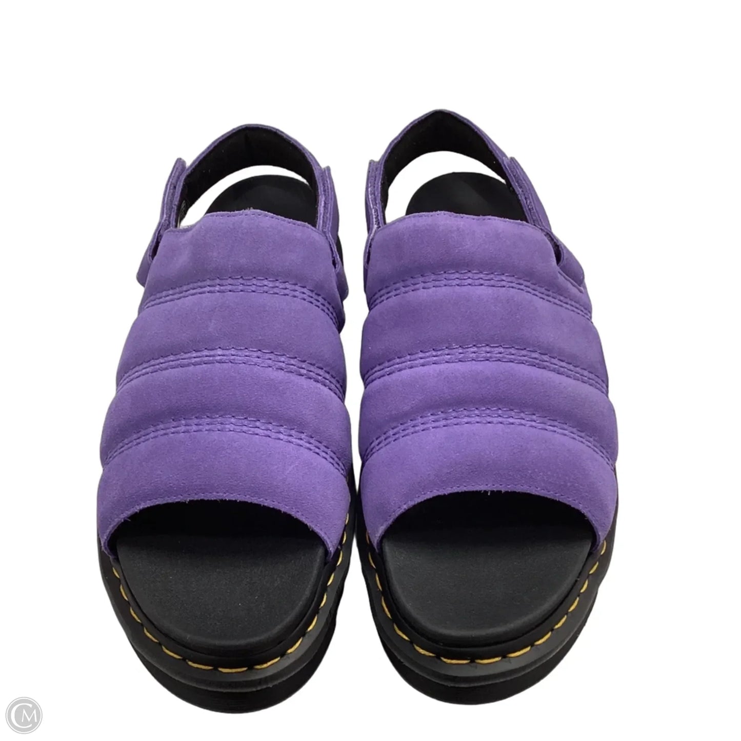 Sandals Flats By Dr Martens In Purple, Size: 13