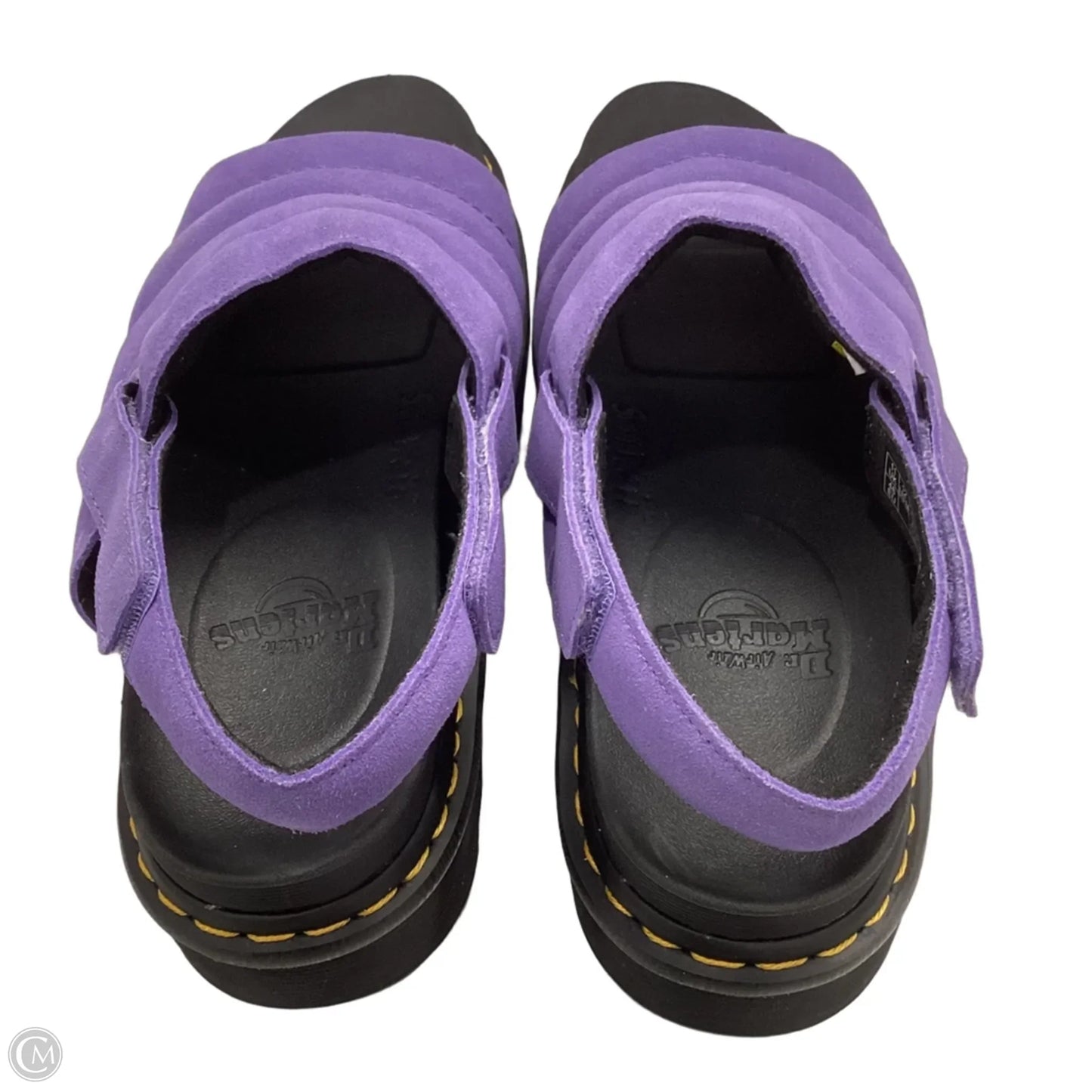 Sandals Flats By Dr Martens In Purple, Size: 13