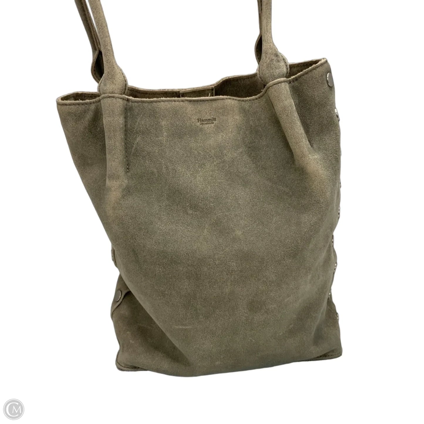Handbag Leather By Hammitt, Size: Medium