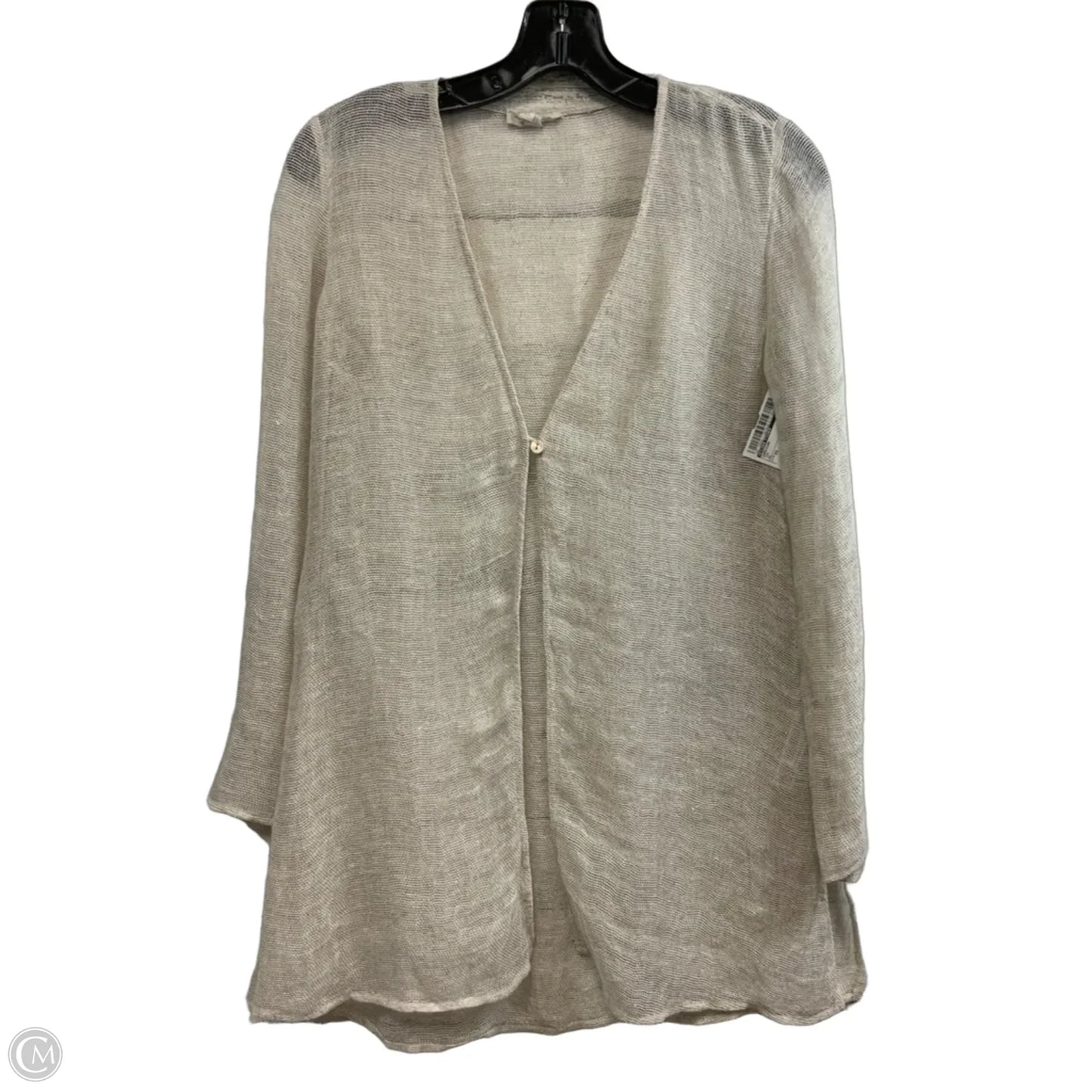 Cardigan By Eileen Fisher In Tan, Size: Xs