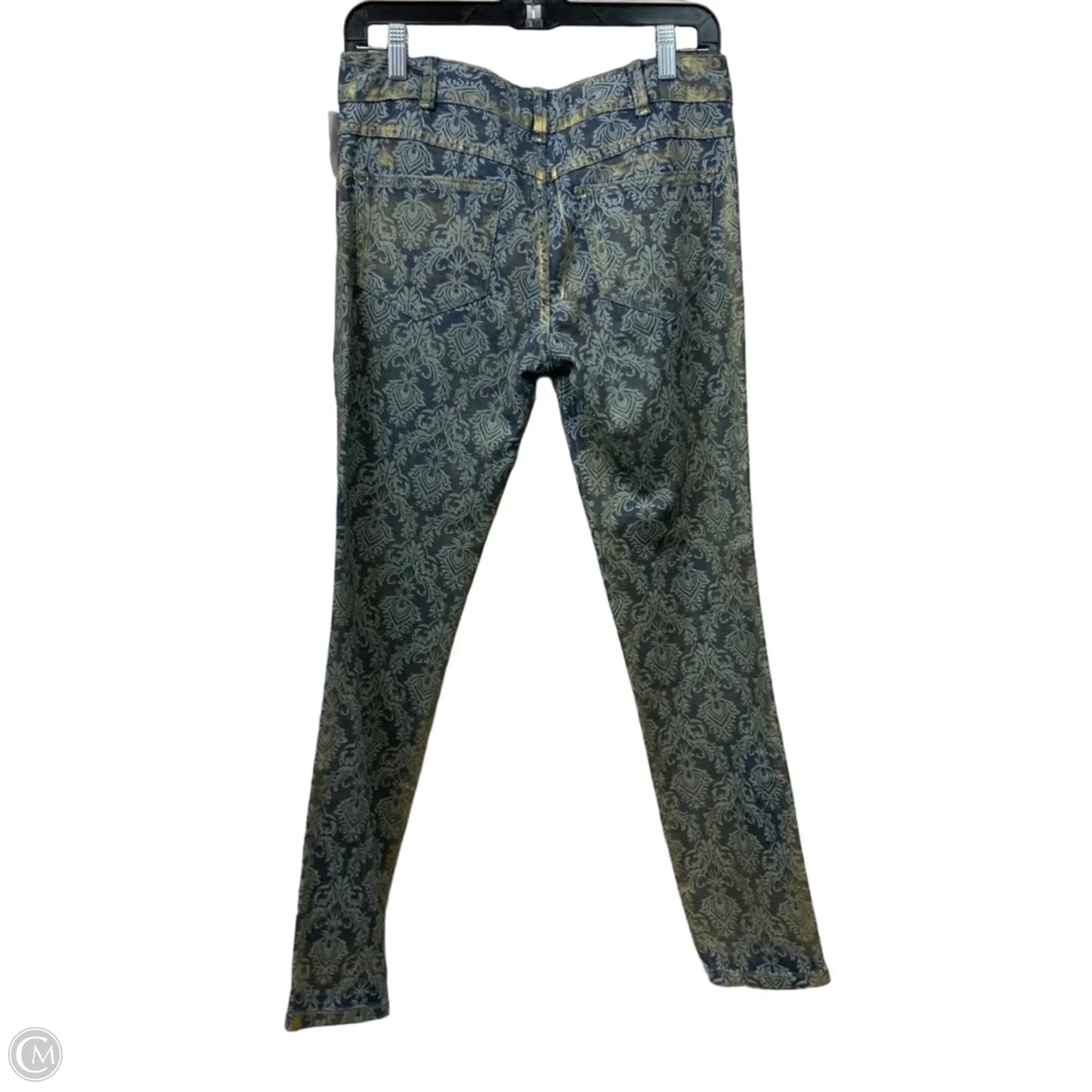 Jeans Skinny By Free People In Blue Denim, Size: 6