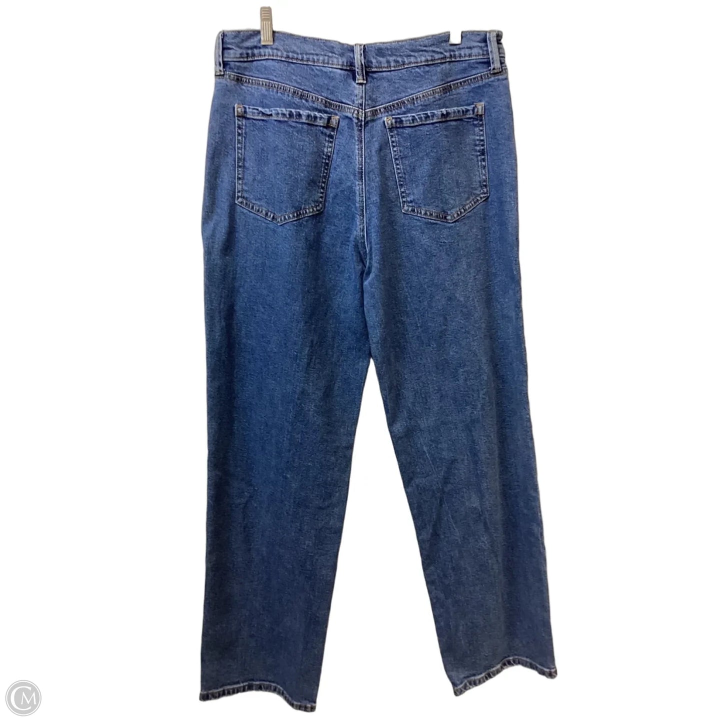 Jeans Straight By Gloria Vanderbilt In Blue Denim, Size: 10