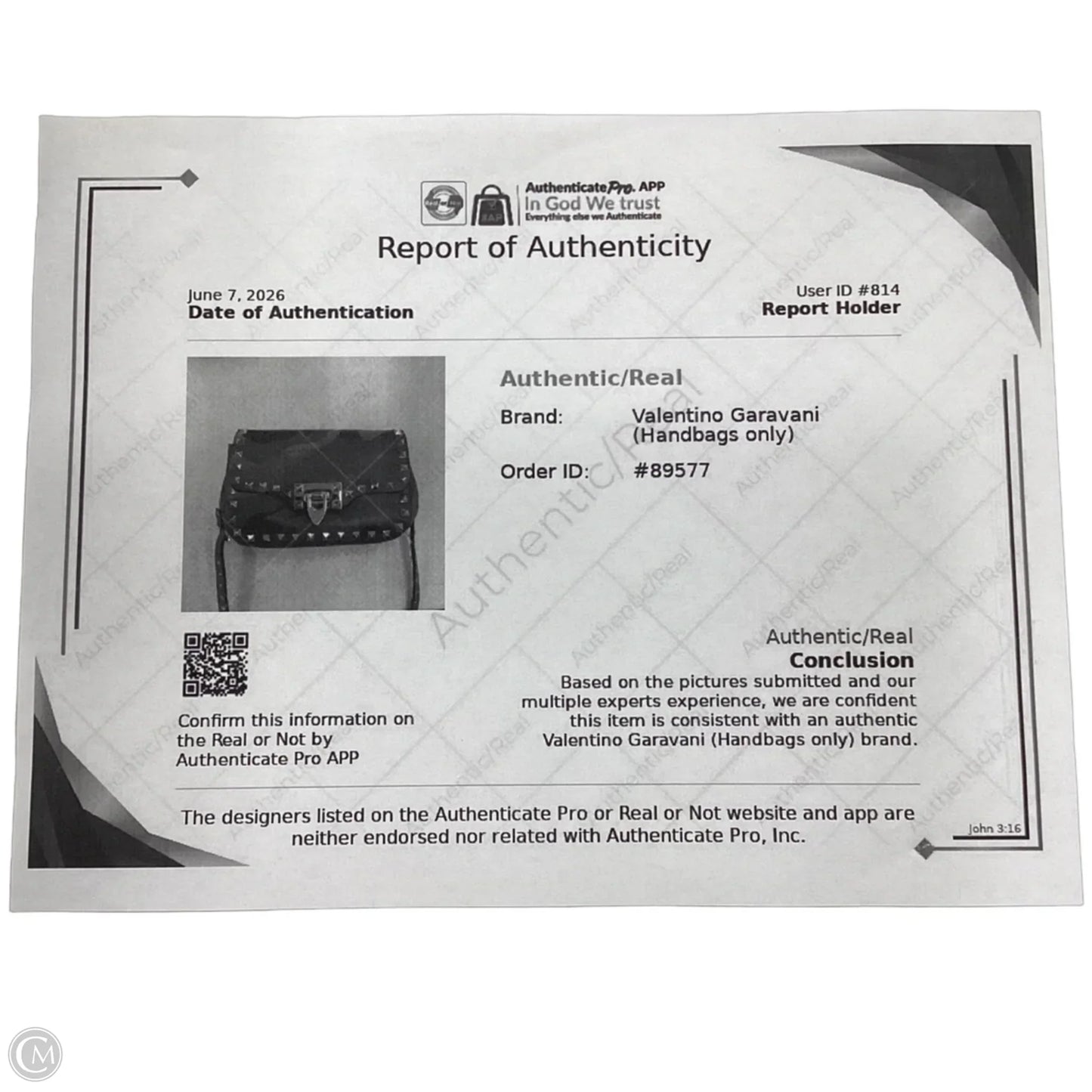 Crossbody Luxury Designer By Valentino-garavani, Size: Small