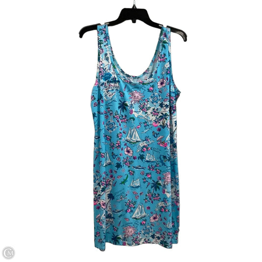 Dress Casual Short By Lilly Pulitzer In Blue, Size: L
