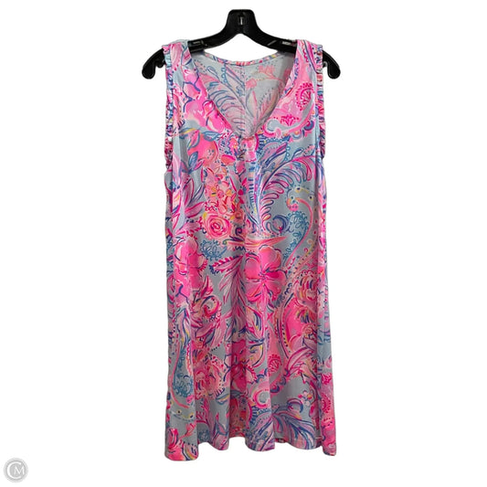 Dress Casual Short By Lilly Pulitzer In Pink, Size: M