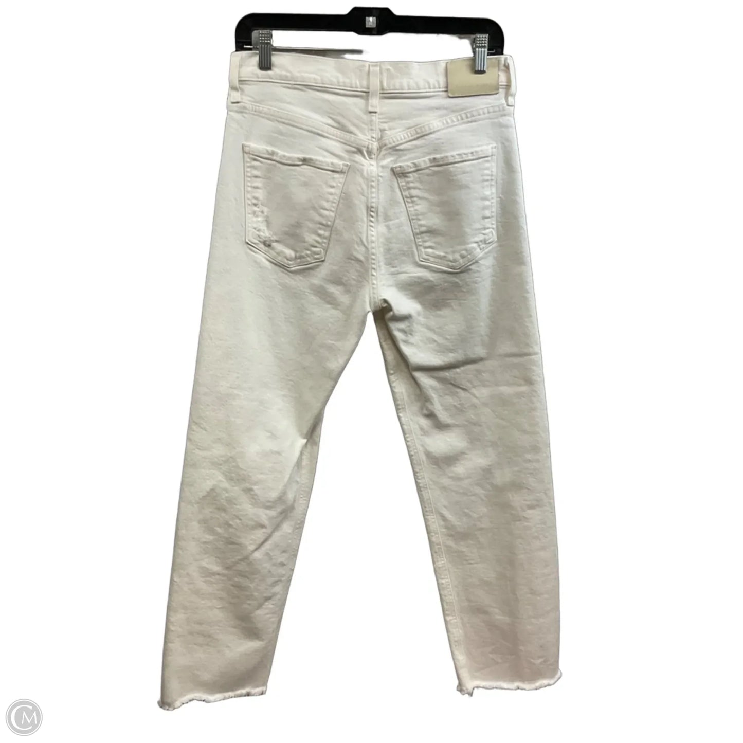 Jeans Straight By Citizens Of Humanity In White Denim, Size: 6