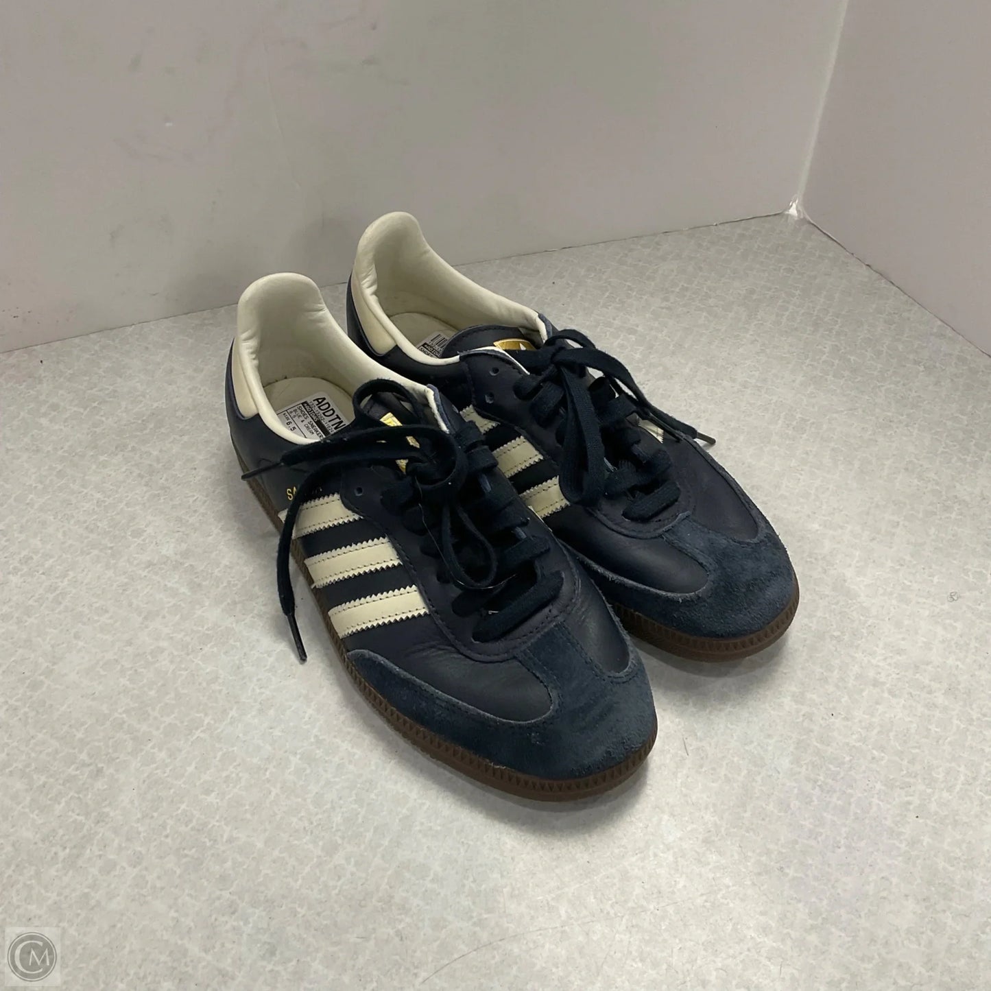 Shoes Sneakers By Adidas In Blue & Cream, Size: 6.5