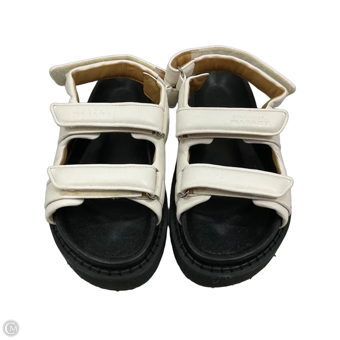 Sandals Designer By Isabel Marant In White, Size: 8
