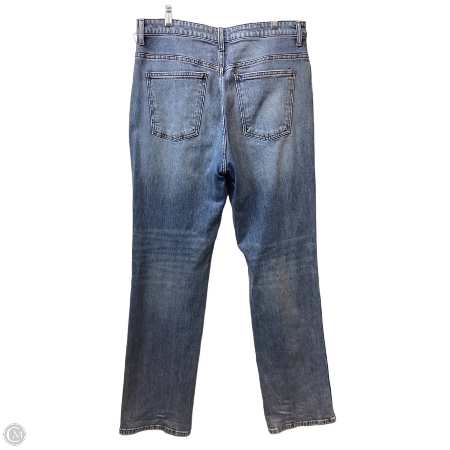 Jeans Straight By Kut In Blue Denim, Size: 12