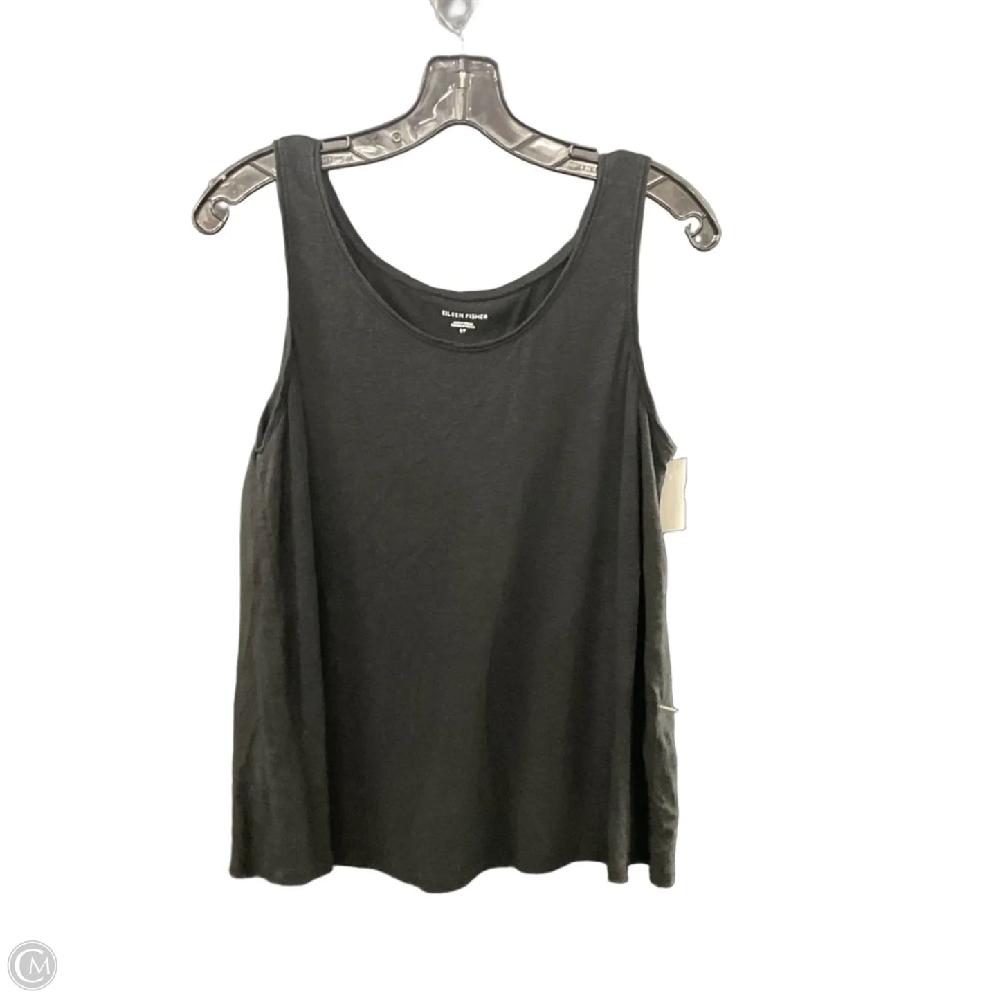 Top Sleeveless By Eileen Fisher In Black, Size: S