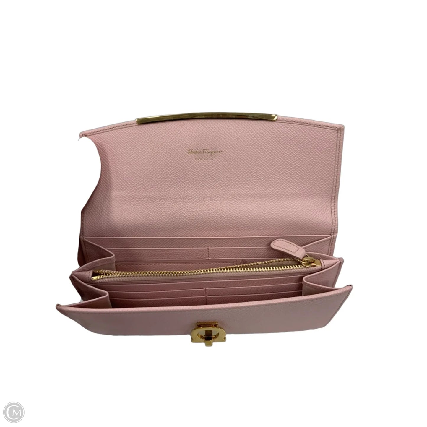 Wallet Luxury Designer By Ferragamo, Size: Large