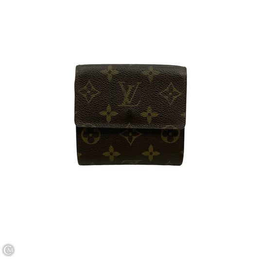 Wallet Luxury Designer By Louis Vuitton, Size: Small