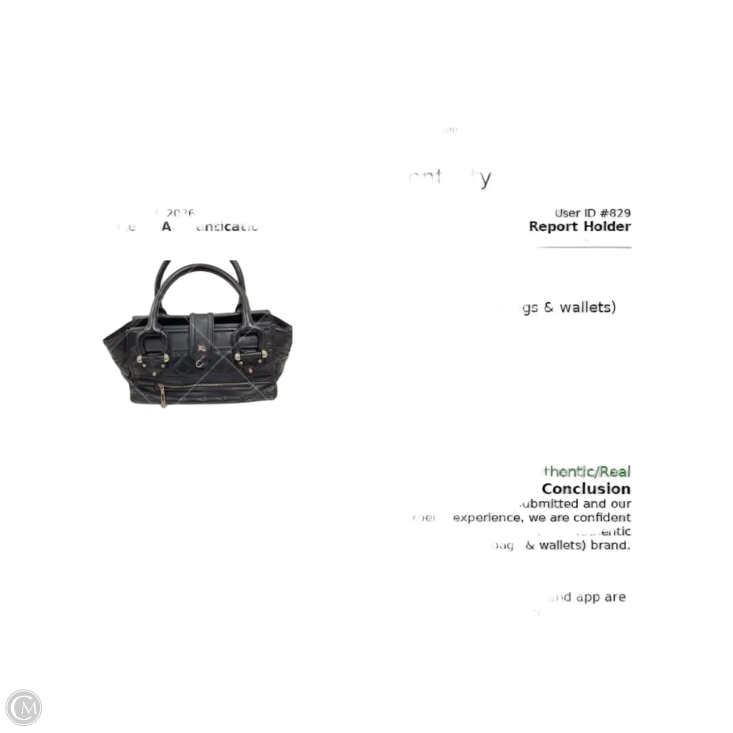 Handbag Luxury Designer By Burberry, Size: Large