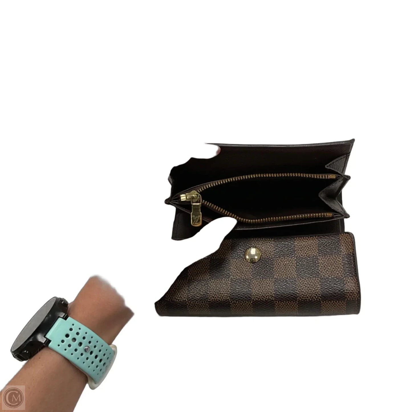 Wallet Luxury Designer By Louis Vuitton, Size: Medium