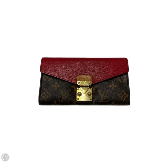 Wallet Luxury Designer By Louis Vuitton, Size: Large
