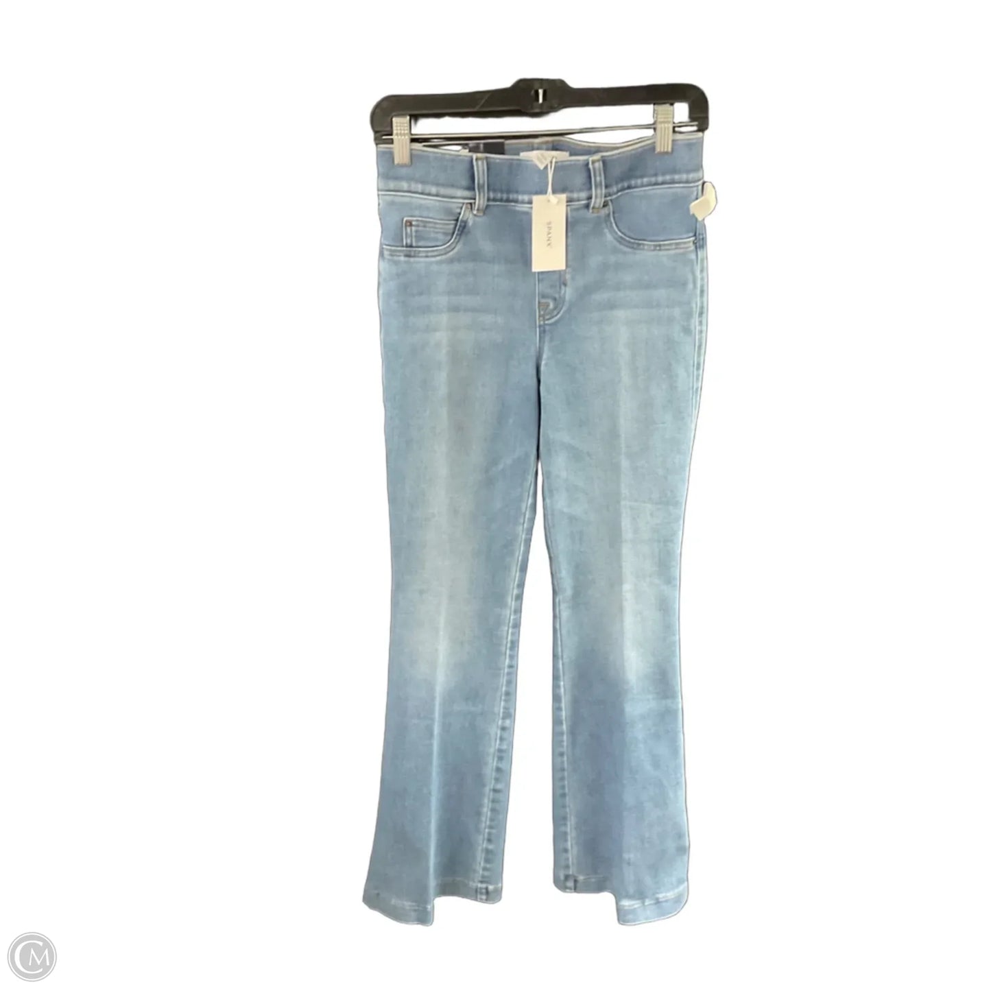 Jeans Flared By Spanx In Blue Denim, Size: S