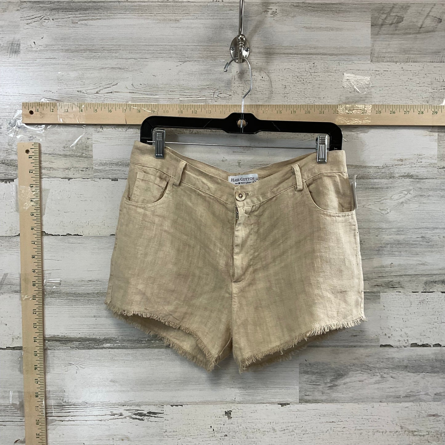 Tan Shorts HARIS COTTON, Size M