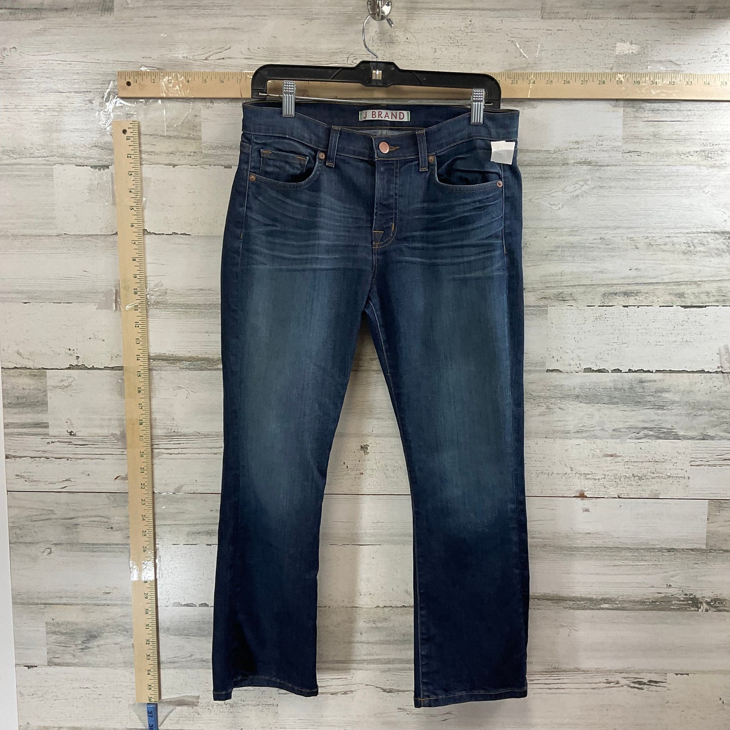 Jeans Boot Cut By J Brand In Blue Denim, Size: 8