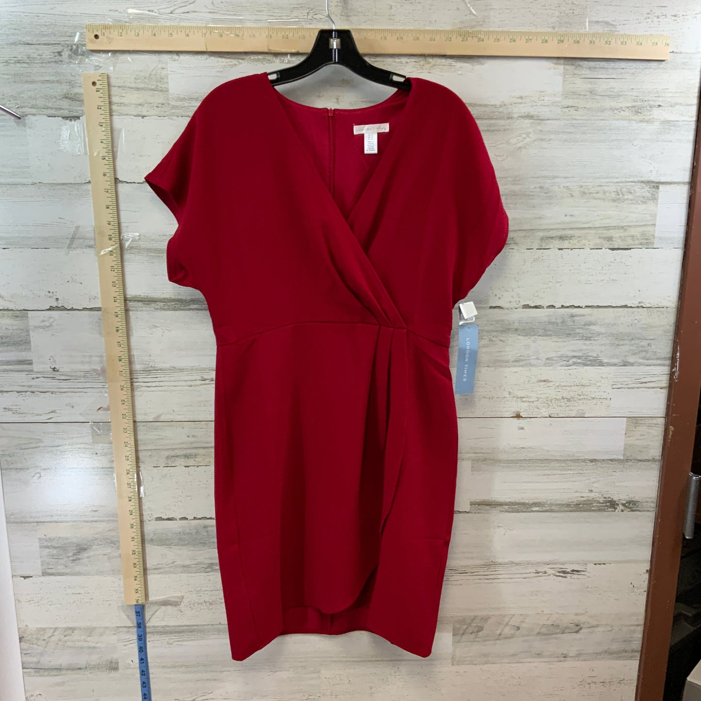 Red Dress Work London Times, Size L