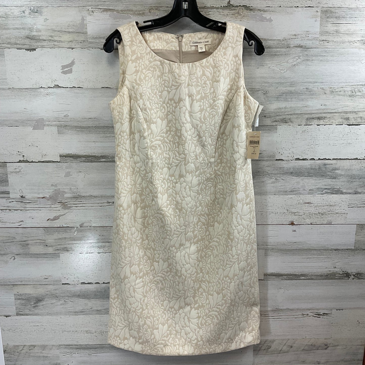 Dress Work By Coldwater Creek In Ivory, Size: S