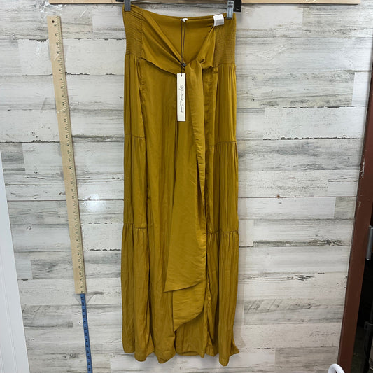 Yellow Pants Wide Leg Mustard Seed, Size M