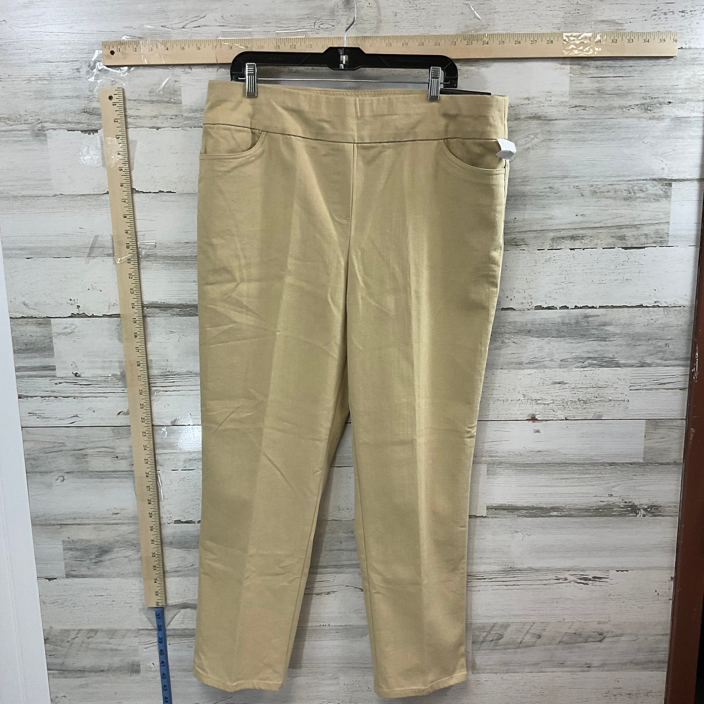 Tan Pants Other Alfred Dunner, Size 16