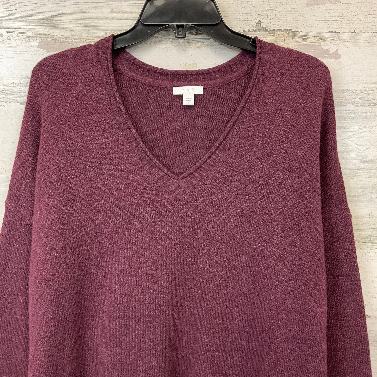 Sweater By J. Jill In Purple, Size: M