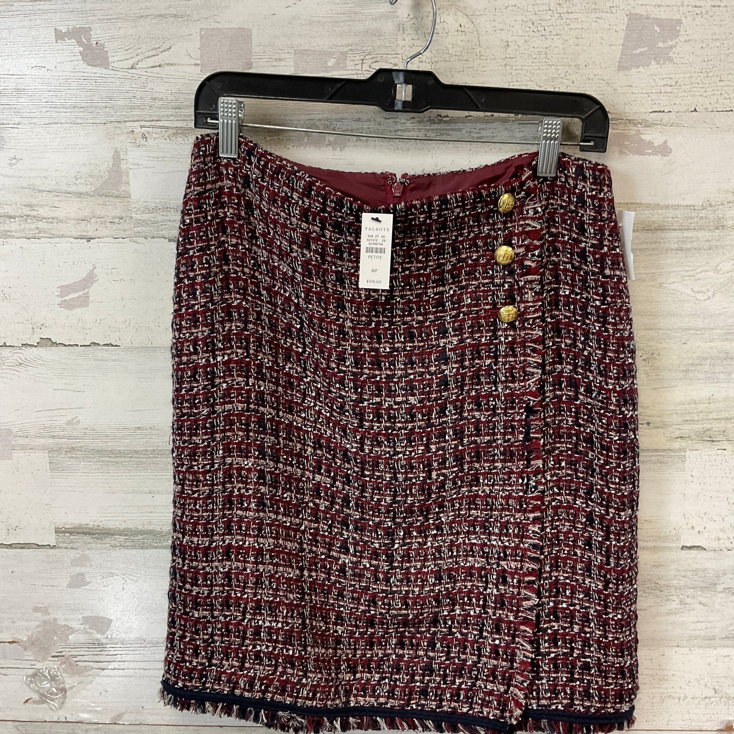 Skirt Mini & Short By Talbots In Red, Size: 8petite