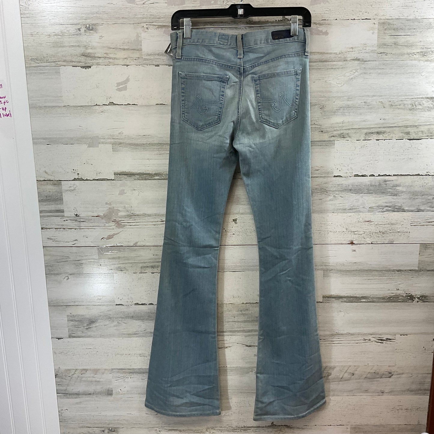 Jeans Flared By Adriano Goldschmied In Blue Denim, Size: 6