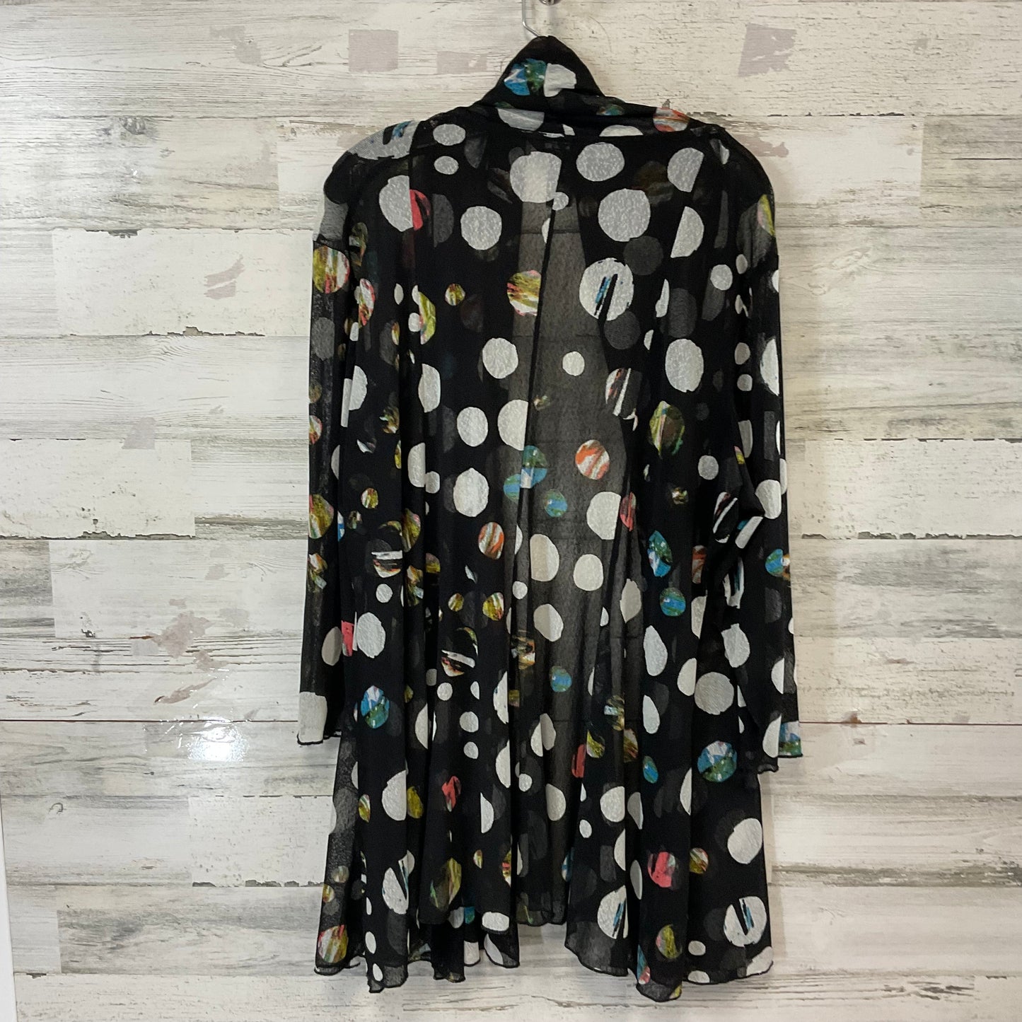 Cardigan By Ali Miles In Black, Size: 2x