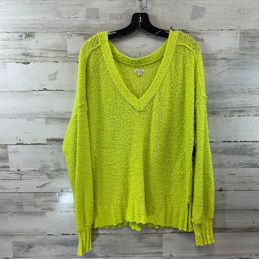 Sweater By Pilcro In Green, Size: Xl