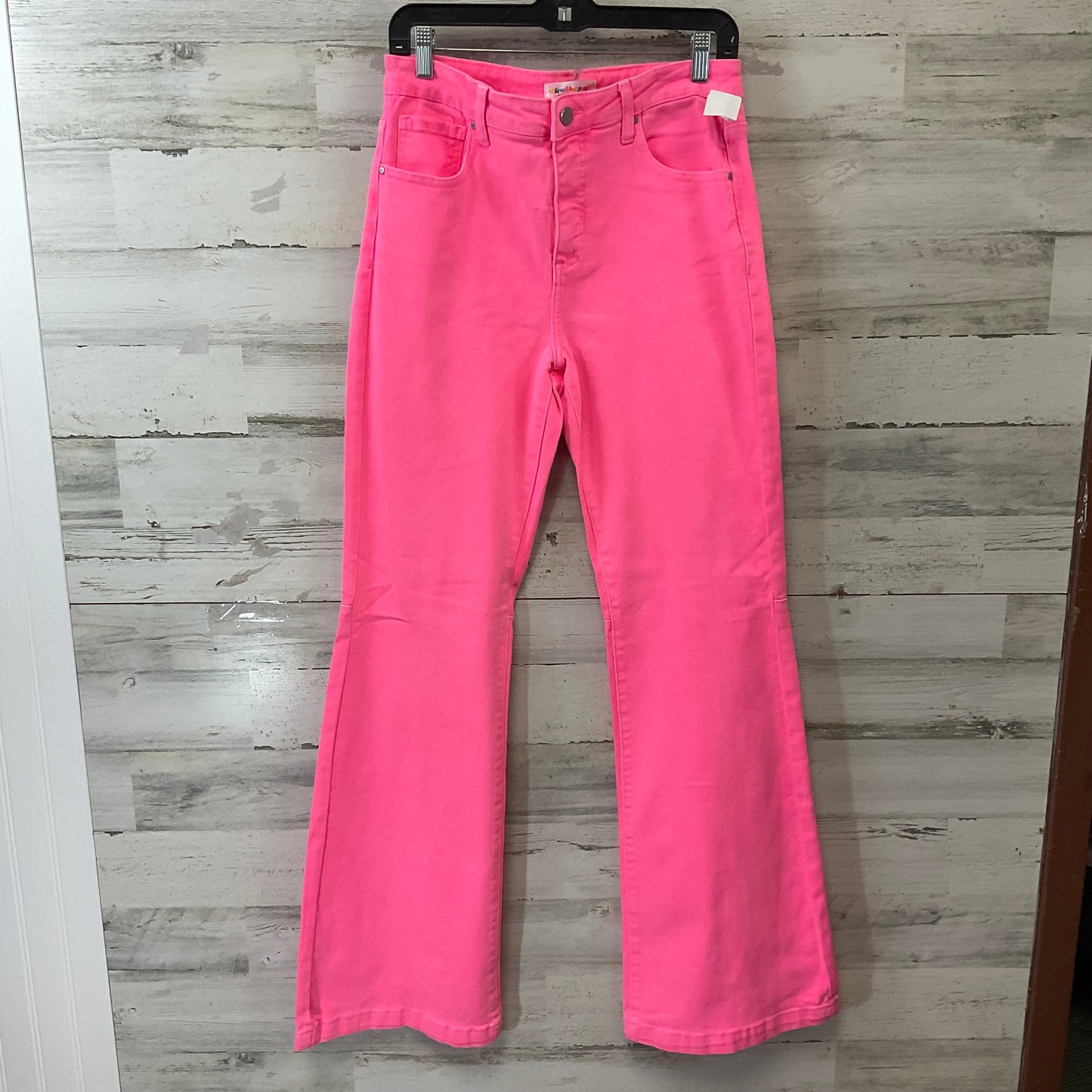 Jeans Flared By Risen In Pink, Size: 10