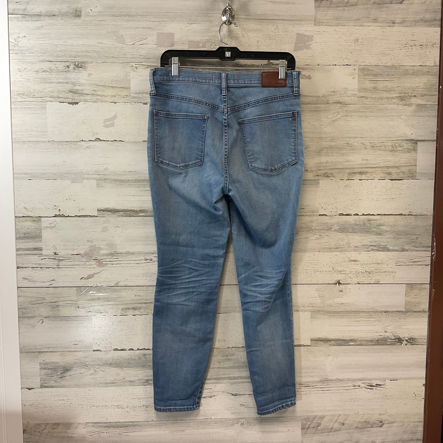 Jeans Skinny By Madewell In Blue, Size: 12