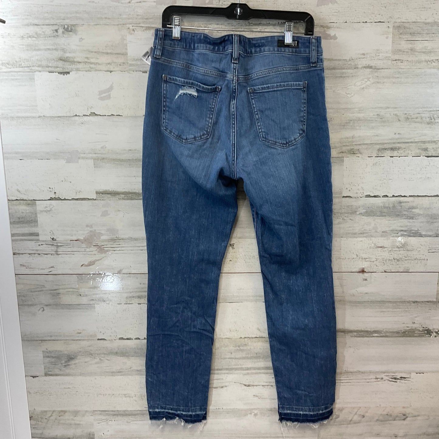 Jeans Straight By Kut In Blue Denim, Size: 10