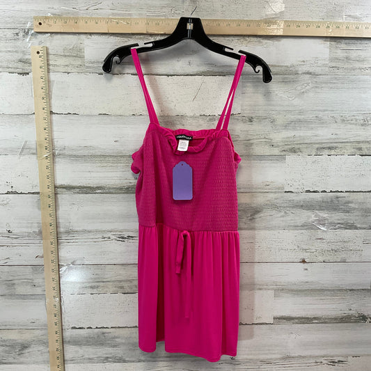 Fuschia Top Sleeveless Heimish Usa, Size L