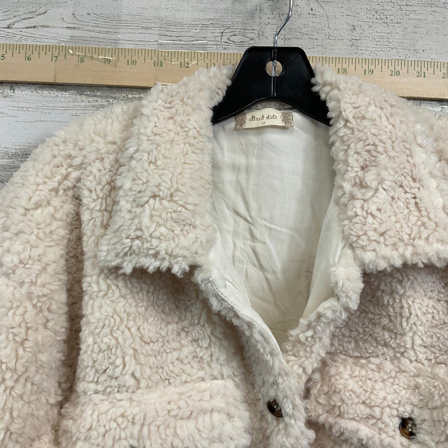 Jacket Faux Fur & Sherpa By Altard State  Size: M