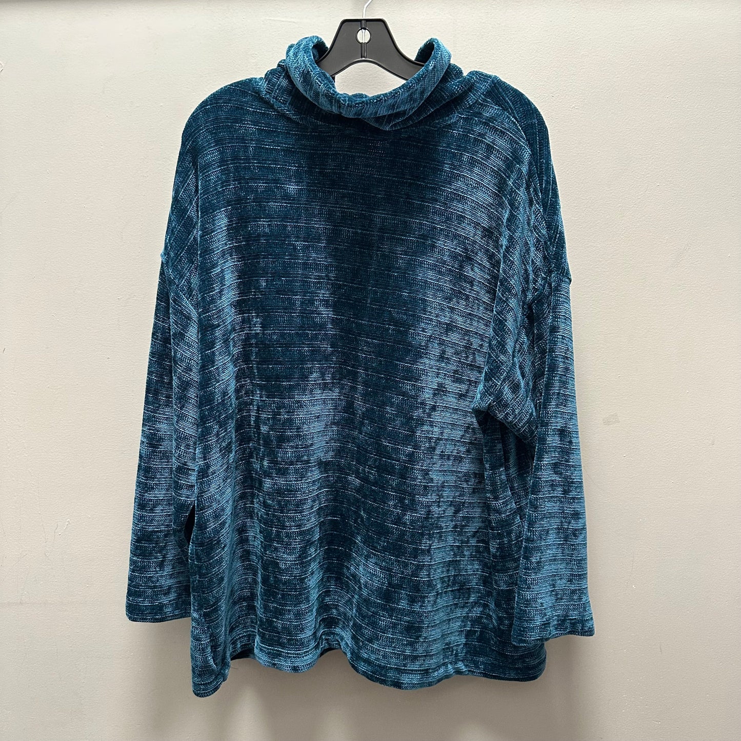 Sweater By J Jill In Teal, Size: 1x