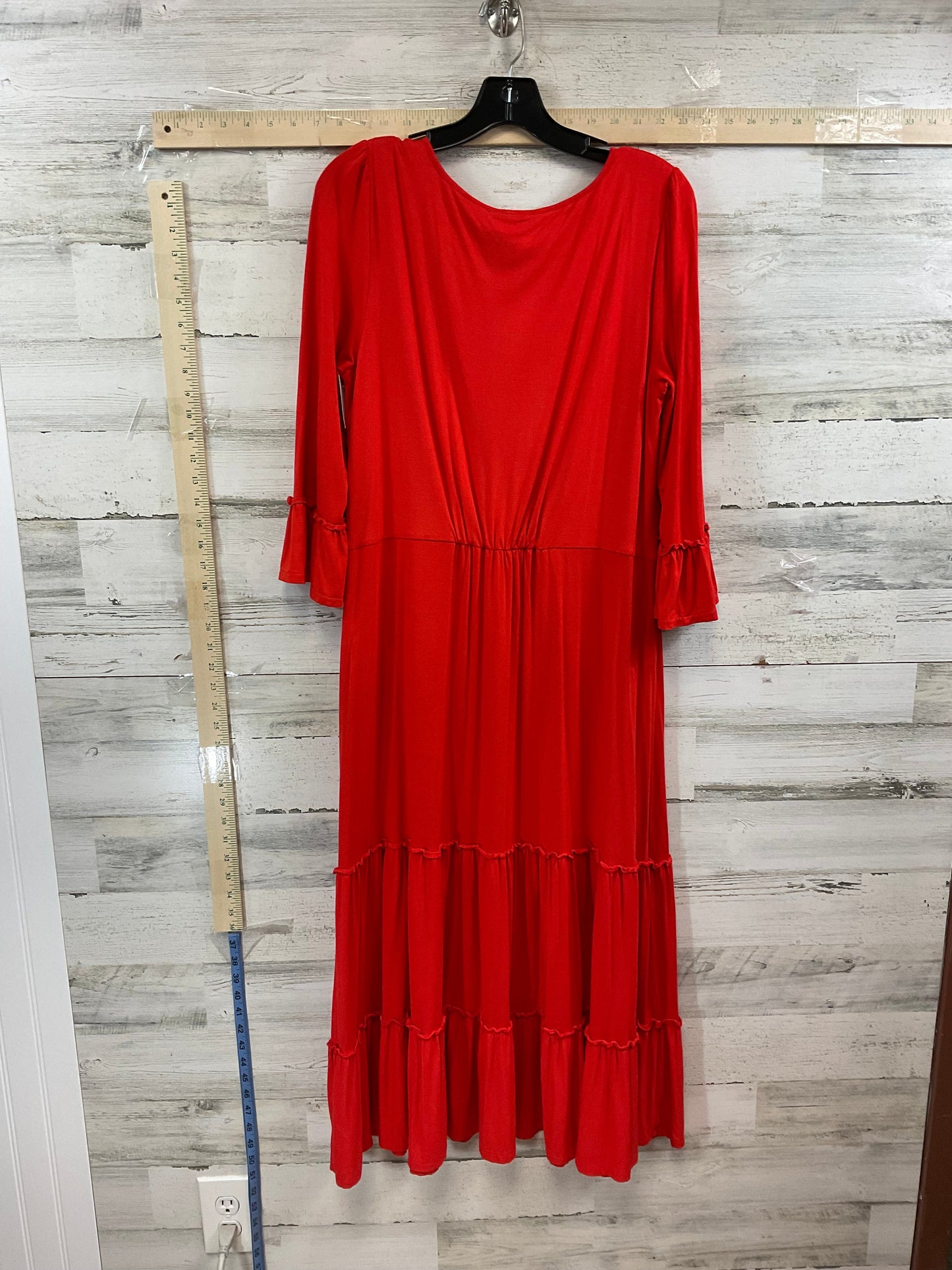 Red Dress Casual Midi Boden, Size L