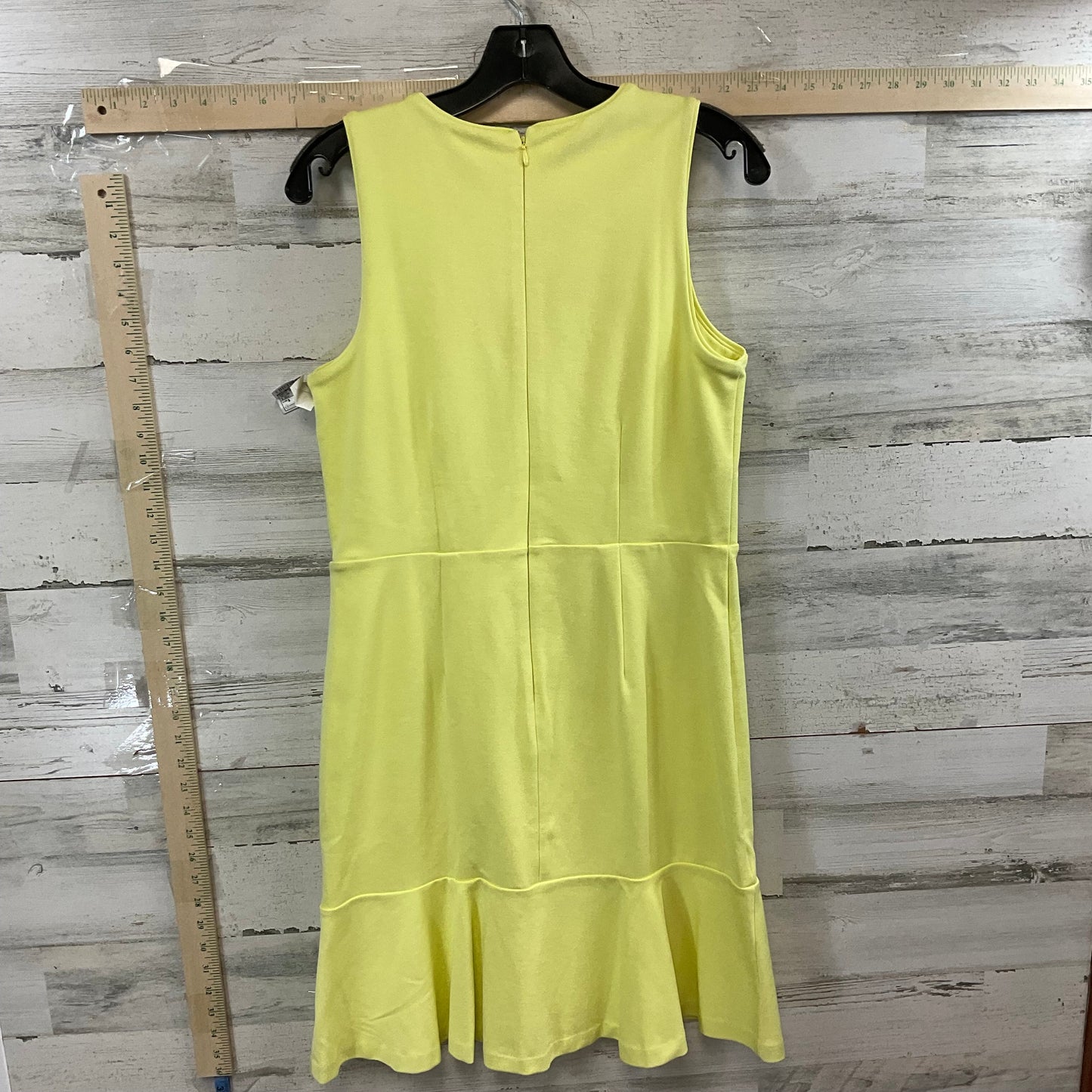 Yellow Dress Work Ann Taylor, Size S