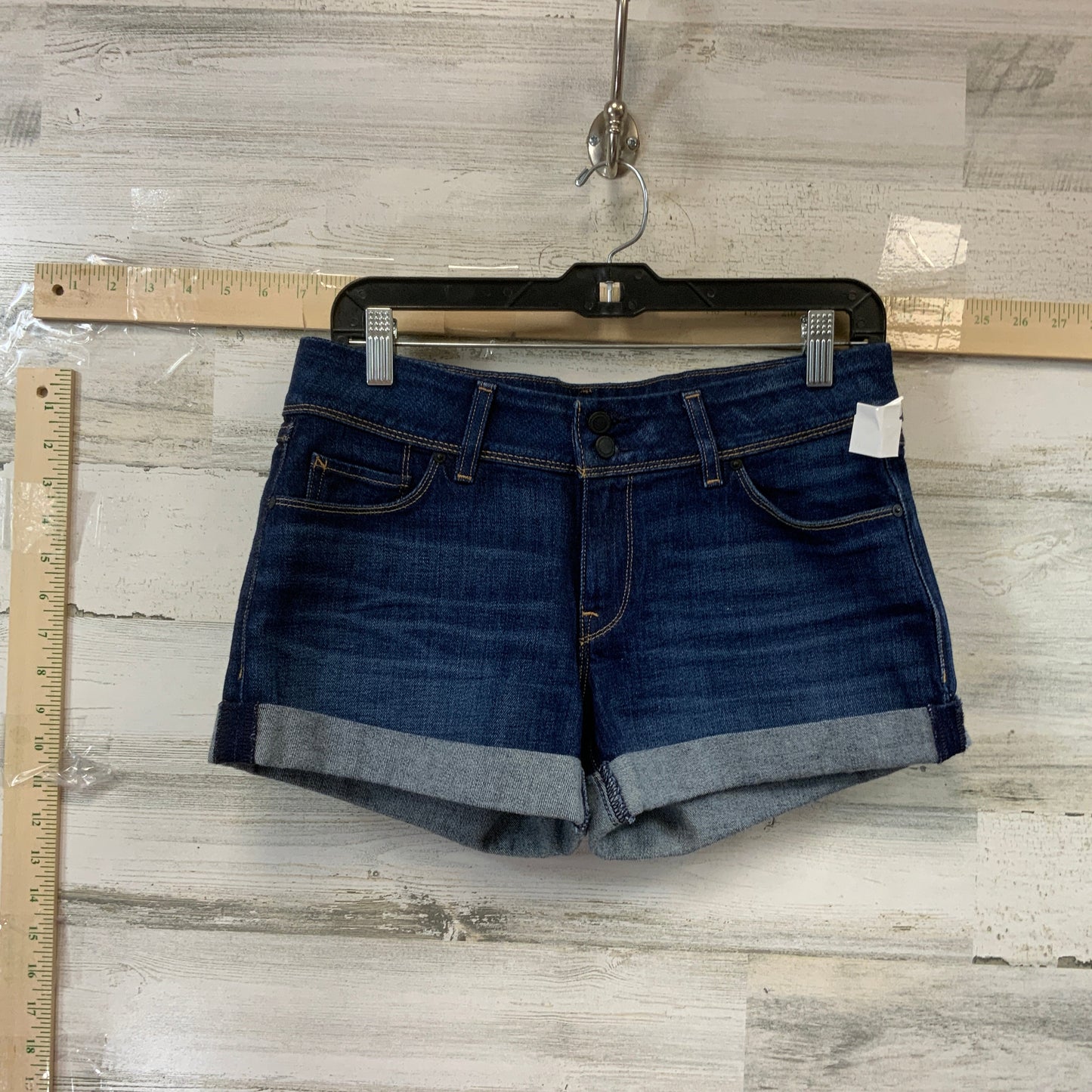 Blue Denim Shorts Hudson, Size 4