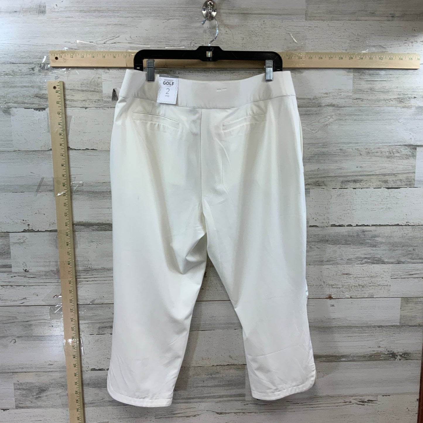 White Capris Chicos, Size 12