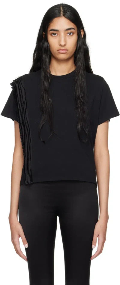 Top Short Sleeve Designer By Maison Margiela In Black, Size: Xs