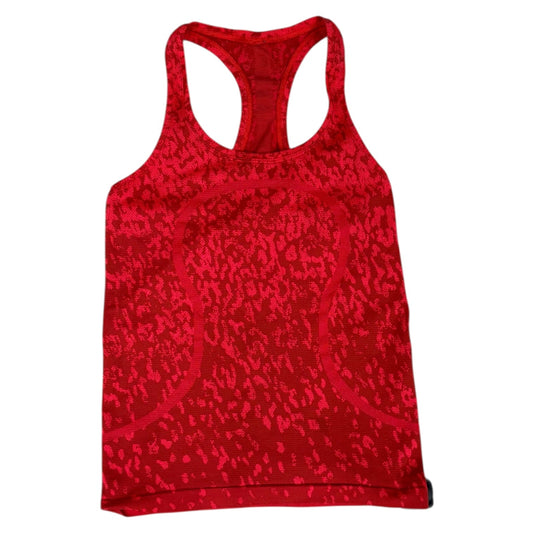 Tank Top By Lululemon In Orange, Size:M