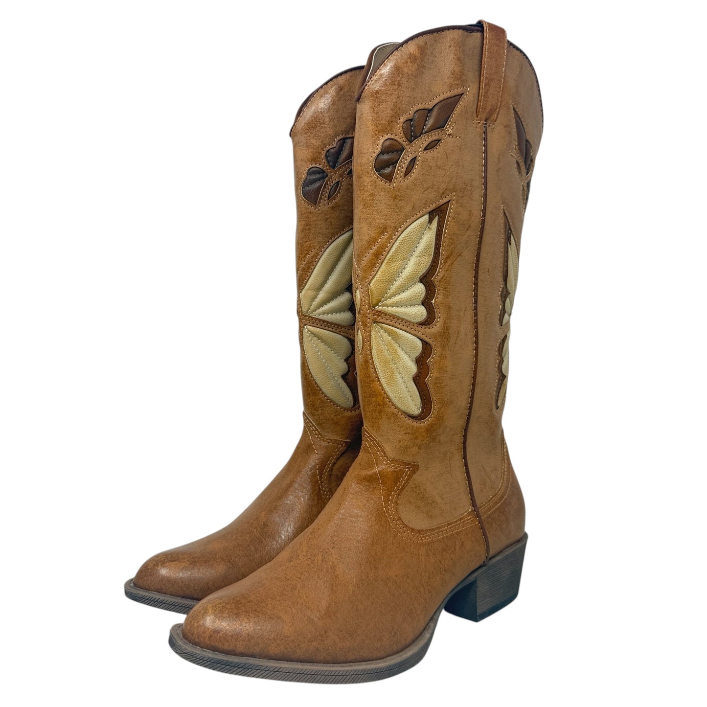 Monarch Western Boots By Coconuts In Tan, Size: 8.5