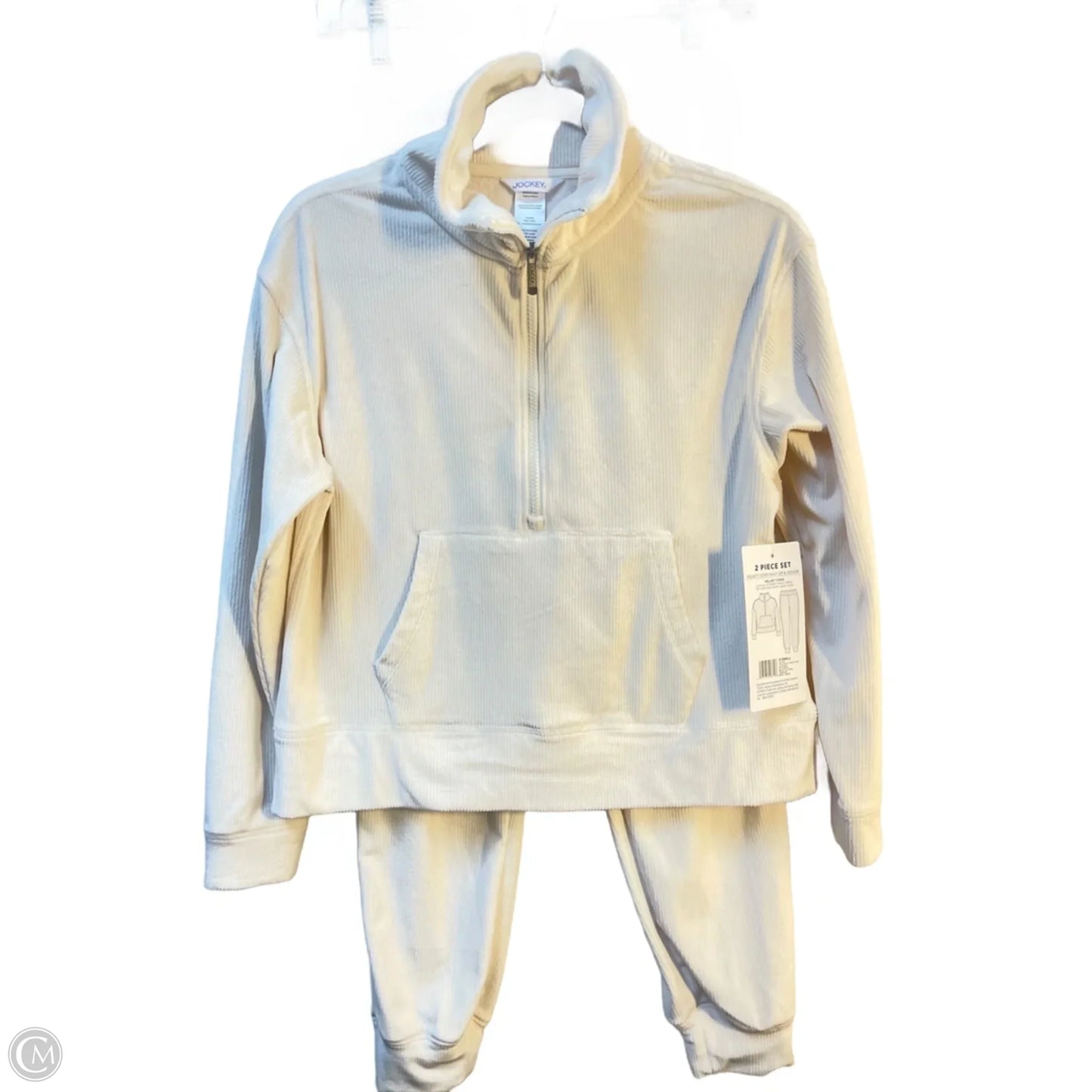 Athletic Pants 2pc By Jockey In Beige, Size: Xs