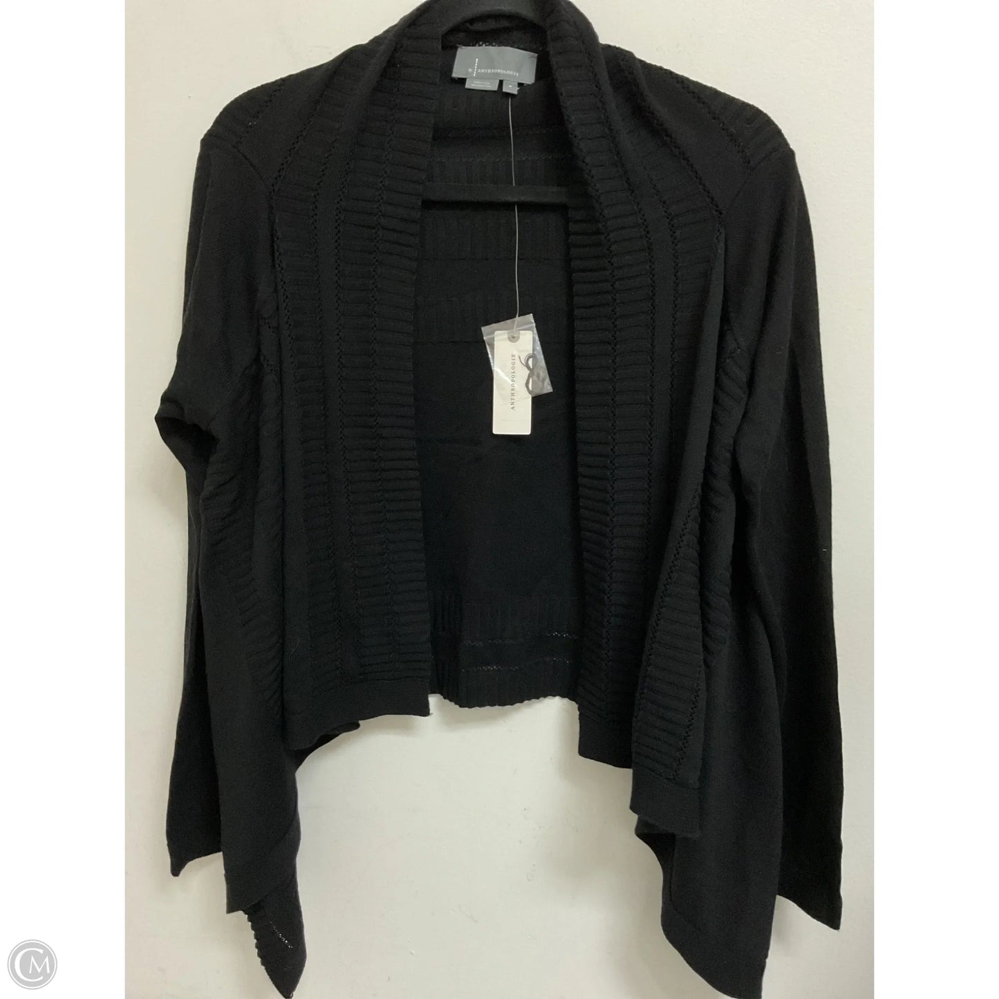 Cardigan By Anthropologie In Black, Size: M